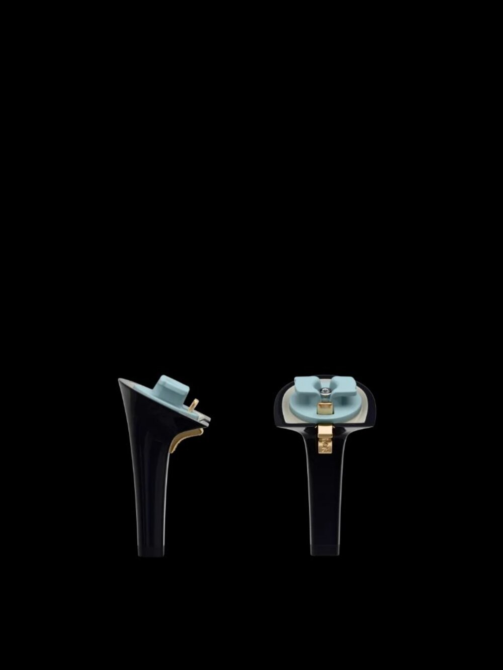 Pashion Footwear Stiletto Heel Kit 4 Coal Size 9-119-11
